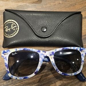RayBan Floral Wayfarer Sunglasses